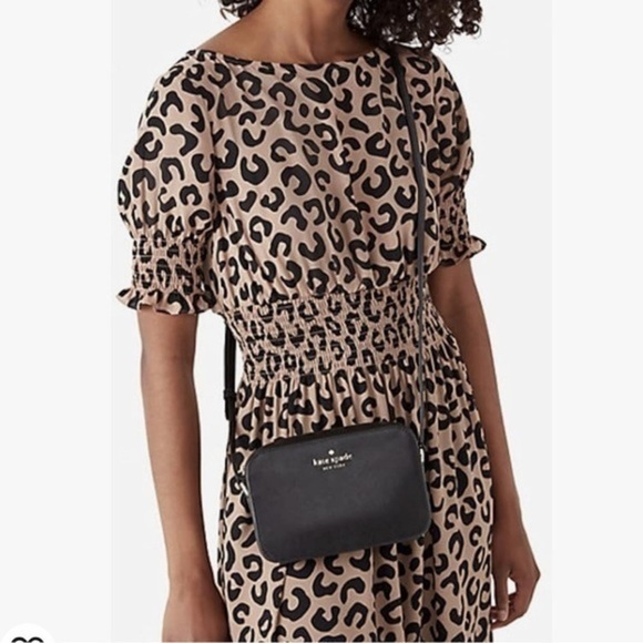 Kate Spade ♠️ New York Staci Saffiano Leather Crossbody Bag ♠️MSRP $309 MINT - Picture 1 of 6